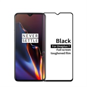 Tempered Glass Protector for OnePlus 7 - Black