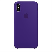 Apple Silicone Case Ultra Violet til iPhone X