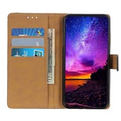 Leather Wallet for Samsung A20e Black