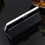 Horse PU Leather Wallet til Huawei P20 Black