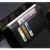 Horse PU Leather Wallet til Huawei P20 Black