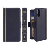 Book Style 2i1 Leather Wallet Huawei P20 Black