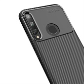 Carbon Fibre Brushed Case Huawei P40 Lite E