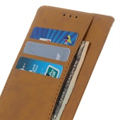 Leather Wallet for Huawei P40 Lite E Black