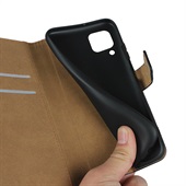 Leather Wallet for Huawei P40 Lite Black