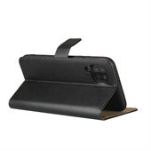 Leather Wallet for Huawei P40 Lite Black