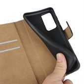 Leather Wallet for Huawei P40 Black