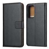 Leather Wallet for Huawei P40 Black