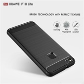 Fibre Brushed Cover til Huawei P10 Lite Black