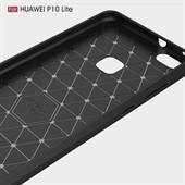 Fibre Brushed Cover til Huawei P10 Lite Black