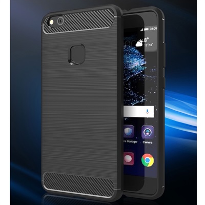 Fibre Brushed Cover til Huawei P10 Lite Black