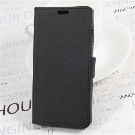Flipcover wallet til Huawei P10 Lite - Black