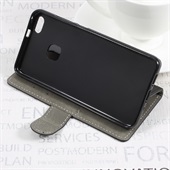 Flipcover wallet til Huawei P10 Lite - Black