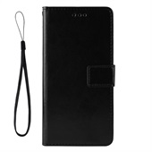 Horse Leather Wallet for OnePlus 7 Pro Black