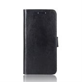 Crazy Horse Leather Wallet for OnePlus 7 Black