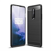 Carbon Fibre Brushed TPU Case for Oneplus 8