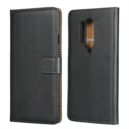 Leather Wallet for Oneplus 8 Pro Black