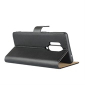 Leather Wallet for Oneplus 8 Pro Black