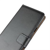 Leather Wallet for Oneplus 8 Pro Black