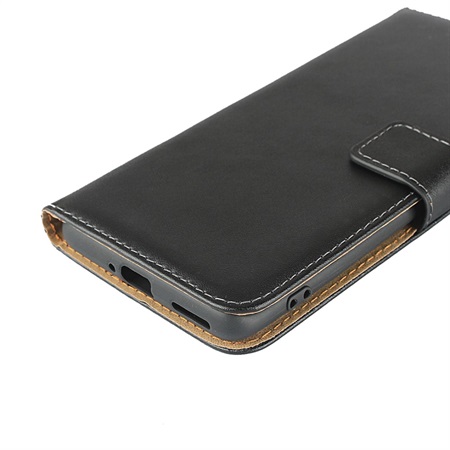Leather Wallet for Oneplus 8 Black