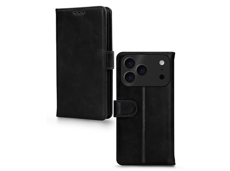Premium Wallet Case iPhone 17 Pro Max Black