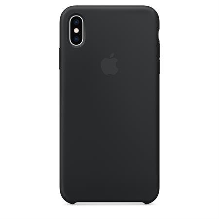 Silicone Case Black til iPhone XS Max