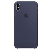 Apple Silicone Case Midnight Blue til iPhone XS Max