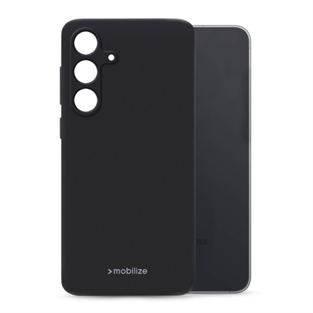 Rubber Gelly Case Samsung S25 FE Black