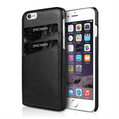 ITSKINS Eco-leather Card Cover iPhone 6/6S/7 - Black