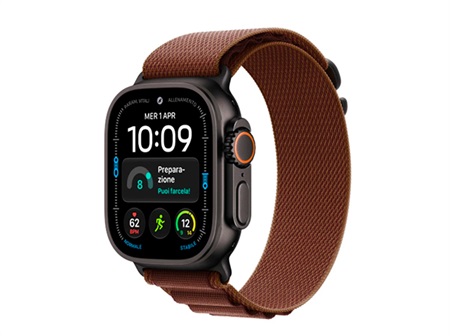 Apple Watch Ultra 4 Burgundy Alpine Loop L