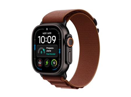 Apple Watch Ultra 4 Burgundy Alpine Loop S