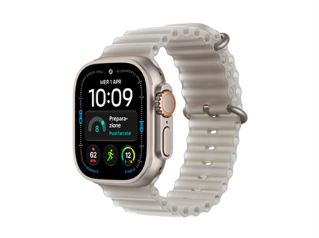 Apple Watch Ultra 4 Translucent Ocean Band