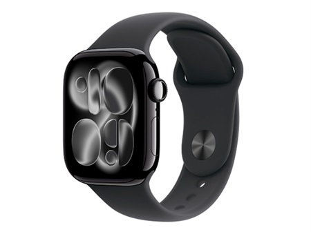 Apple Watch Series 11 GPS 46mm Jet Black M/L