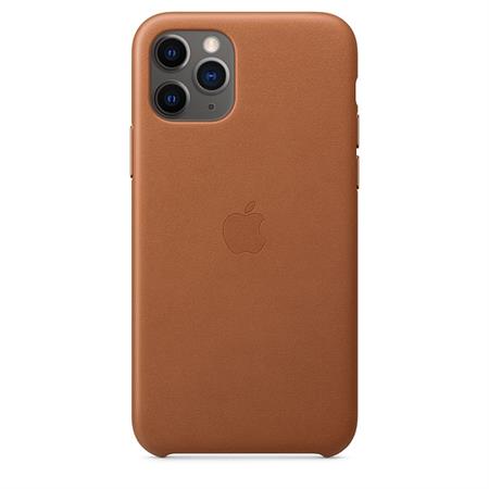 iPhone 11 Pro Max Leather Case - Saddle Brown