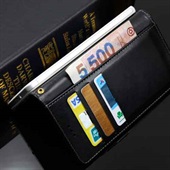 Horse PU Leather Wallet Huawei P20 Pro Black