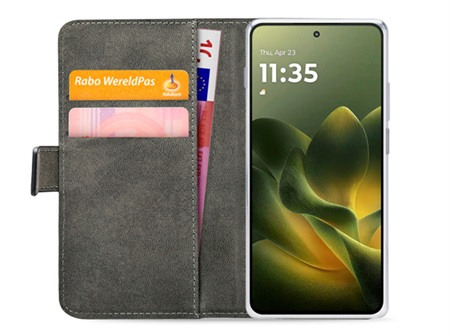 Classic Wallet Book Motorola Edge 70 Black