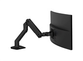 Ergotron HX Desk Monitor Arm Black