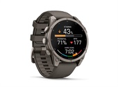 Fenix 9 47mm AMOLED Titanium Pebble Gray