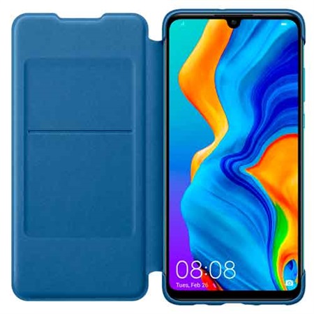 HUAWEI P30 LITE WALLET COVER - BLUE