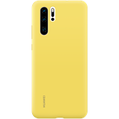 Huawei P30 Pro Silicone Cover Lime Yellow