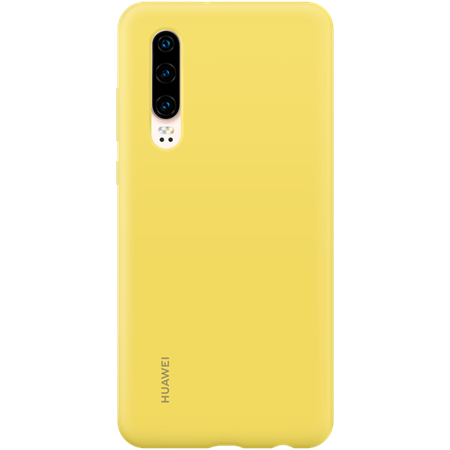 Huawei P30 Silicone Cover Lime Yellow