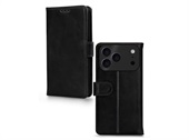 Premium Wallet Book iPhone 17 Pro Black