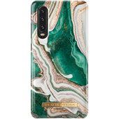 Ideal Fashion case Huawei P30 Golden Jade Marble