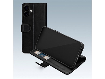 Mobilize Premium Wallet iPhone 16 Black