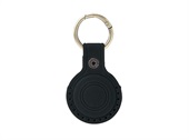 Mobile Origin AirTag Leather Keychain A6 black