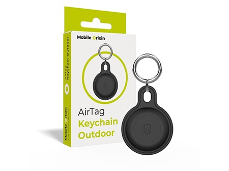 Mobile Origin AirTag Outdoor KeyChain black