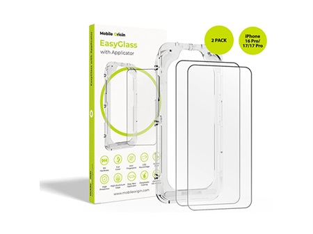 EasyGlass iPhone 16 Pro/17/17 Pro, 2 pack