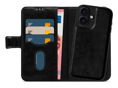 2in1 Magsafe Gelly Wallet Case iPhone 17 Black