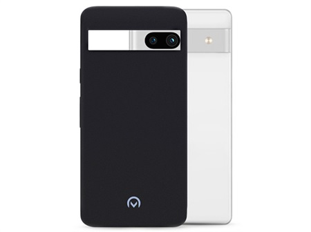 Rubber Gelly Case Google Pixel 7a - Matt Black