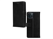 Gelly Wallet Book Case iPhone 13/14/15 Black